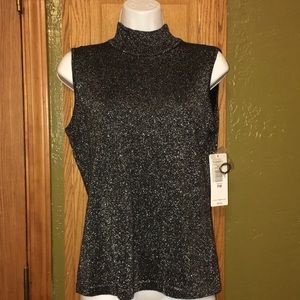 NWT Peter Nygard Sleeveless Turtleneck